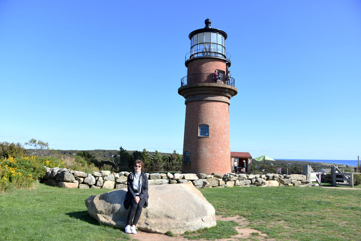 238 Connie Nickel at Gay Head Lighthouse on Martha's Vineyard..jpg